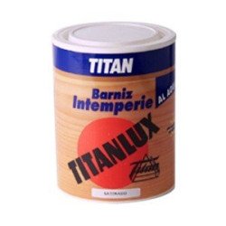 Barniz Titanlux intemperie al agua brillante