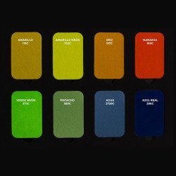 Filamentos efecto terciopelo