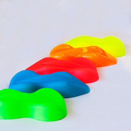 Pintura para carrocería fluorescente (bicapa)
