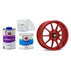 Combo pintura bicapa + barniz + catalizador: Colección "Basic Colors"