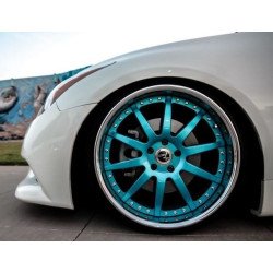 Combo pintura bicapa + barniz + catalizador: Colección "Techno"