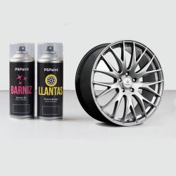 Kit spray pintura + barniz: Colección "AllumSilver"