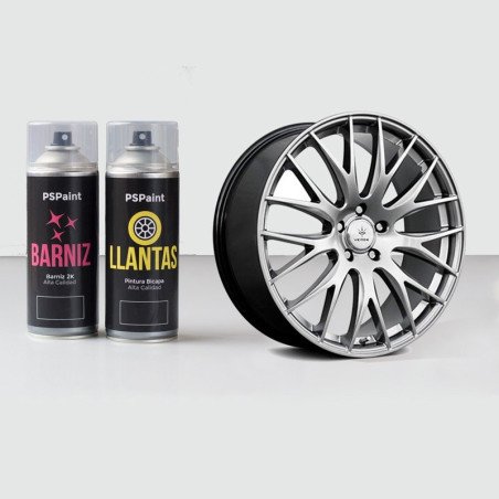Kit spray pintura + barniz: Colección "AllumSilver"