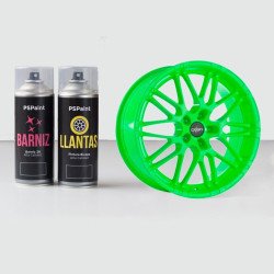 Kit spray pintura + barniz: Colección "Fluorescentes"