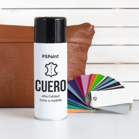 Spray pintura PREMIUM para cuero y polipiel