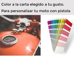 Kit para pintar tu moto con pistola color a la carta