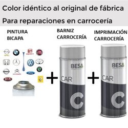 Combo 3 spray: pintura + barniz + imprimación