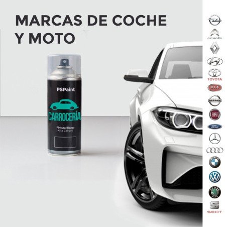 Spray pintura bicapa carrocería color original 