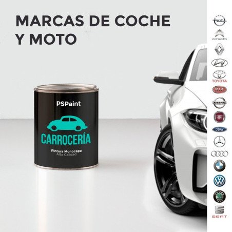 Pintura monocapa carrocería color original