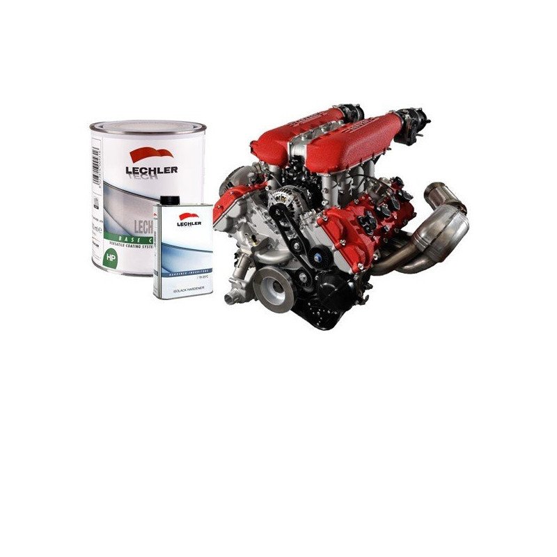 Pintura para Motores "Alta resistencia" 2K