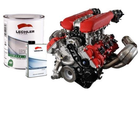 Pintura para Motores "Alta resistencia" 2K