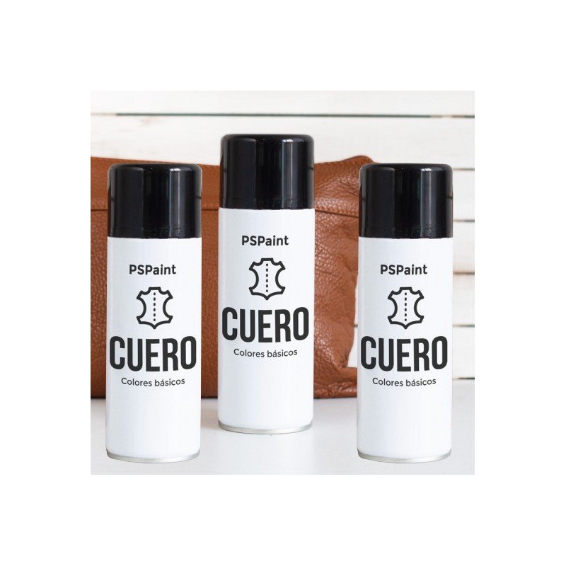 Combo 3 spray Pintura para Cuero Premium