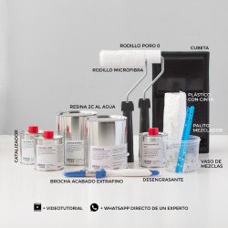 Kit de alta resistencia para pintar encimeras