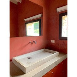 Microcemento efecto tadelak