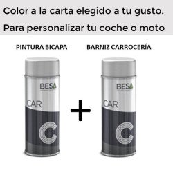 Spray combo pintura+barniz color a la carta