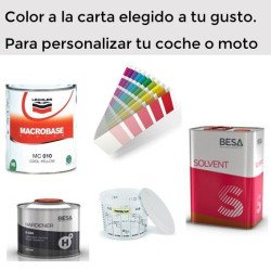 Combo monocapa+catalizador+disolv. color a la carta