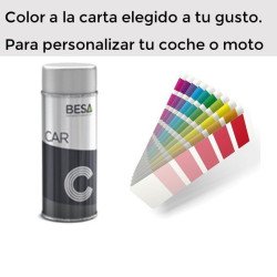 Spray pintura bicapa carrocería