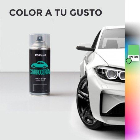 Spray pintura bicapa carrocería color a la carta