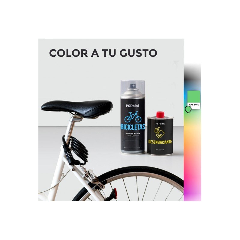 Kit Spray Pintura Premium Bike 2K