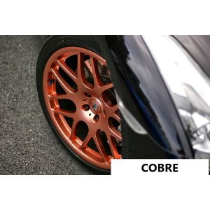 Combo pintura llantas bote: dorados