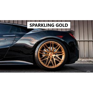 Pintura llantas solo color (bicapa)