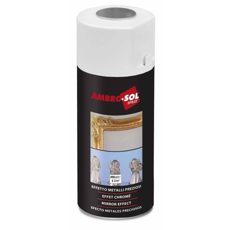 Spray pintura metalica y cromada