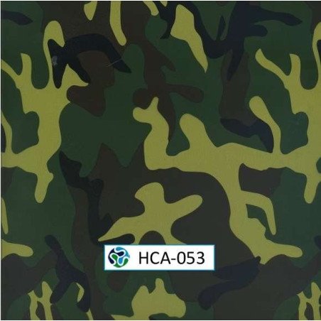 Film hidroimprimir diseños de camuflaje