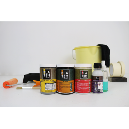 Kit pintura efecto óxido superficies grandes